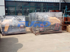 福瑞得機械4臺2噸壓路機，2臺1噸壓路機，6臺手扶壓路機準(zhǔn)備發(fā)往客戶施工現(xiàn)場